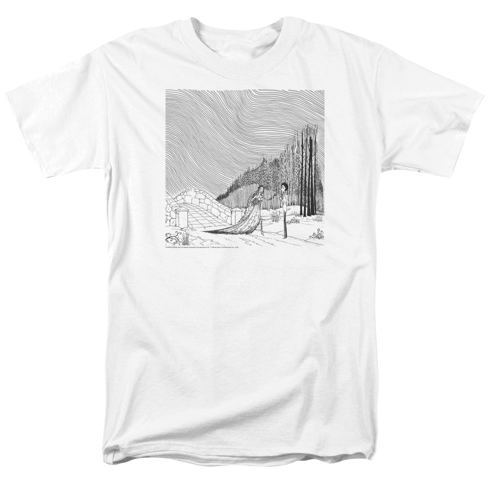 Corpse Bride My Darling Mens T Shirt White Officially Licensed