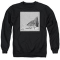Corpse Bride My Darling Mens Crewneck Sweatshirt Black Officially Licensed