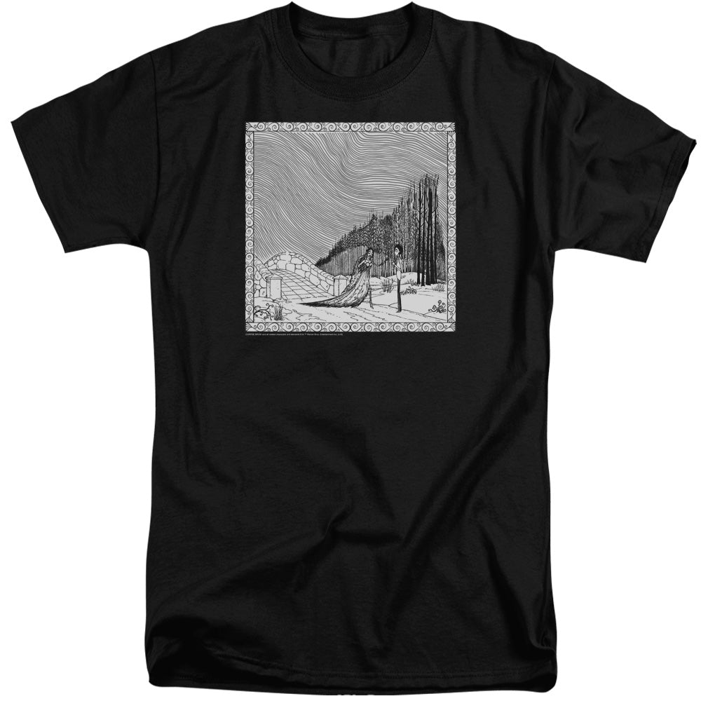 Corpse Bride My Darling Mens Tall T Shirt Black Officially Licensed