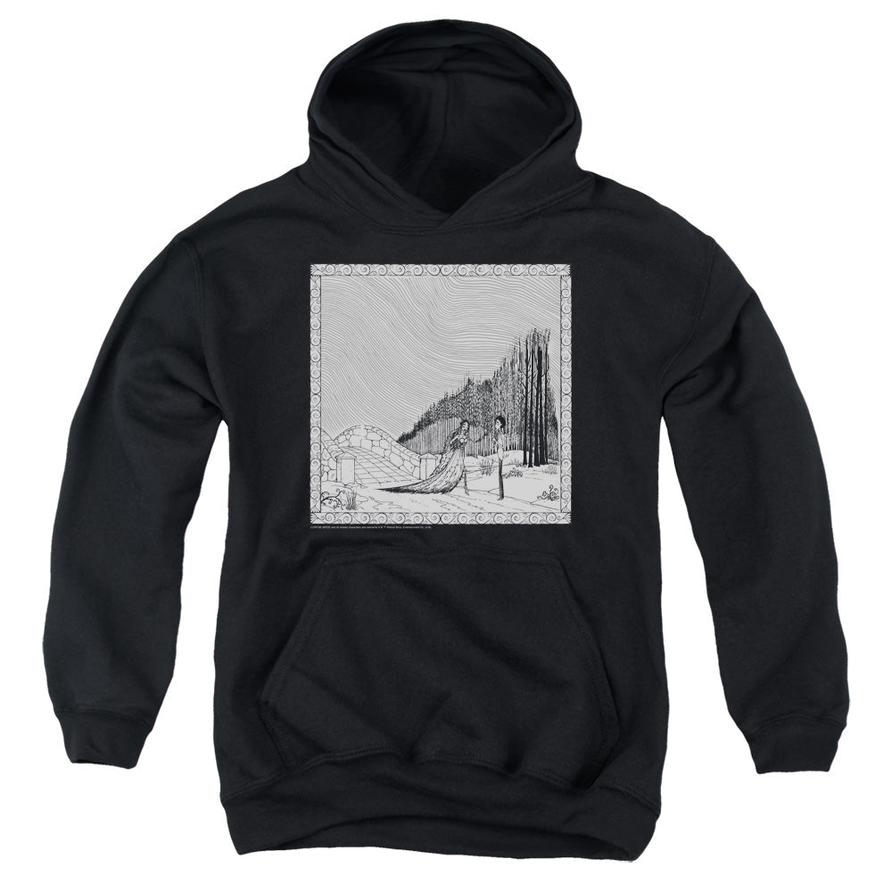 Corpse Bride My Darling Kids Youth Hoodie Black Officially Licensed