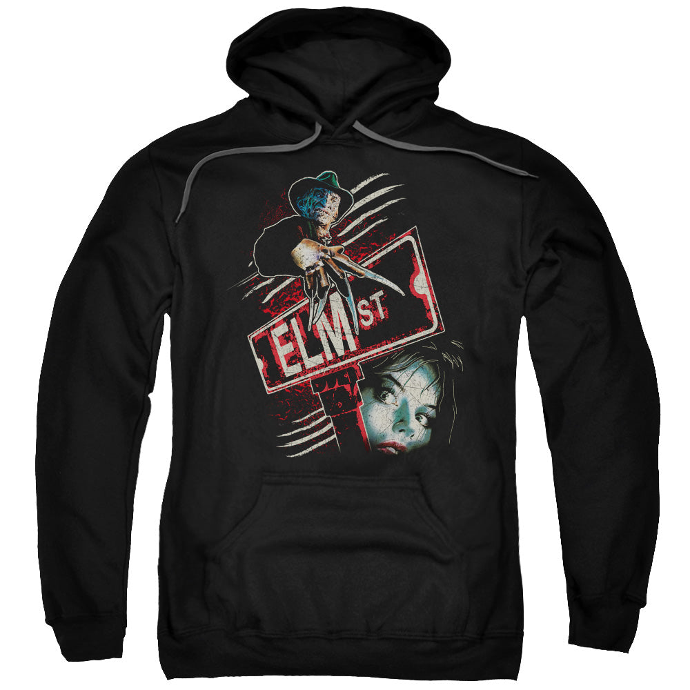 Nightmare On Elm Street Elm St Mens Hoodie Black Officially Licensed