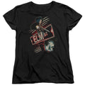 Nightmare On Elm Street Elm St Womens T Shirt Black Officially Licensed