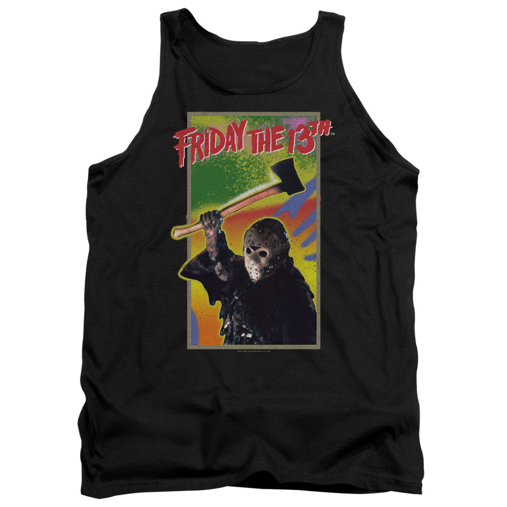 Friday The 13Th Retro Game Mens Tank Top Shirt Black Officially Licensed