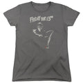 Friday The 13th Ax Womens T Shirt Charcoal Officially Licensed