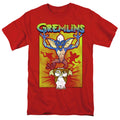 Gremlins Be Afraid Mens T Shirt Red Officially Licensed