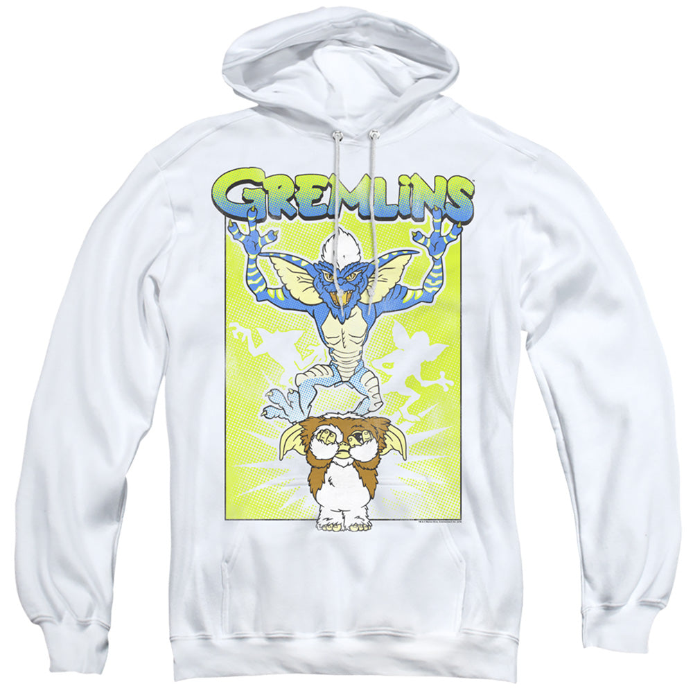 Gremlins Be Afraid Mens Hoodie White Officially Licensed
