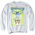 Gremlins Be Afraid Mens Crewneck Sweatshirt White Officially Licensed
