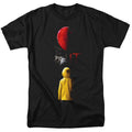 IT Red Balloon Mens T Shirt Black Officially Licensed