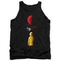 IT Red Balloon Mens Tank Top Shirt Black Officially Licensed