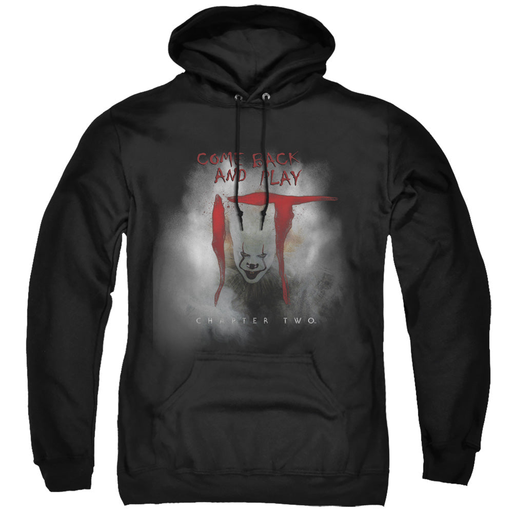 IT 2 Come Back And Play Mens Hoodie Black Officially Licensed