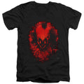 IT 2 It Isnt Dead Mens Slim Fit V-Neck T Shirt Black Officially Licensed