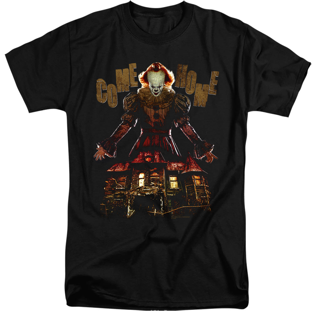 IT 2 Come Home Mens Tall T Shirt Black Officially Licensed
