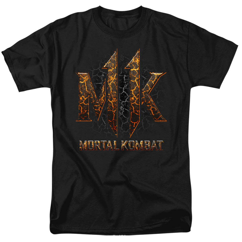 Mortal Kombat Xi Mk11 Lava Mens T Shirt Black Officially Licensed