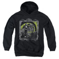Beetlejuice Here Lies Kids Youth Hoodie Black Officially Licensed