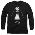 The Nun The Nun Mens Long Sleeve Shirt Black Officially Licensed