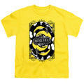 Beetlejuice We Got Worms Kids Youth T Shirt Yellow Officially Licensed