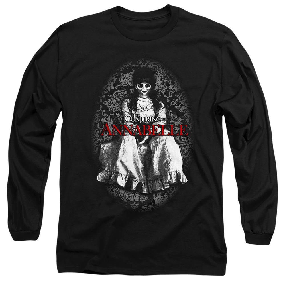Annabelle Annabelle Mens Long Sleeve Shirt Black Officially Licensed