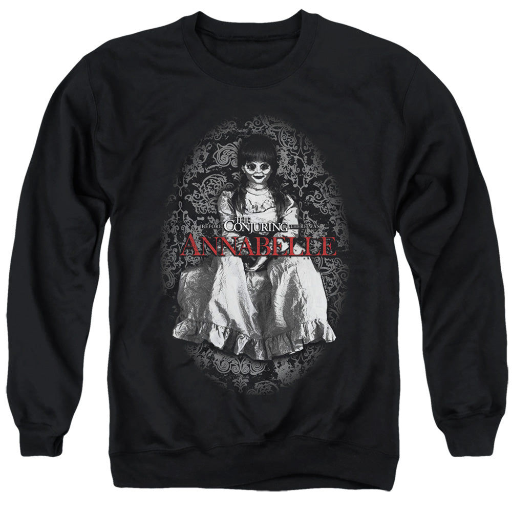 Annabelle Annabelle Mens Crewneck Sweatshirt Black Officially Licensed