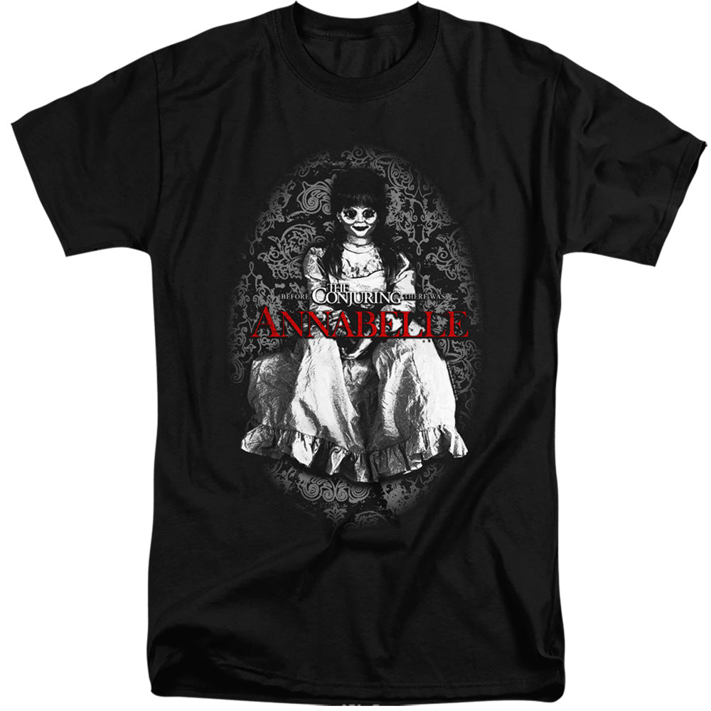 Annabelle Annabelle Mens Tall T Shirt Black Officially Licensed