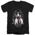 Annabelle Annabelle Mens Slim Fit V-Neck T Shirt Black Officially Licensed
