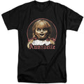 Annabelle Annabelle Portrait Mens Tall T Shirt Black Officially Licensed