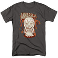 Annabelle Annabelle Illustration Mens T Shirt Charcoal Officially Licensed