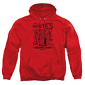 Beetlejuice Dantes Inferno Room Mens Hoodie Red Officially Licensed