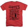 Beetlejuice Dantes Inferno Room Heather Mens T Shirt Red Officially Licensed