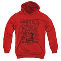 Beetlejuice Dantes Inferno Room Kids Youth Hoodie Red Officially Licensed