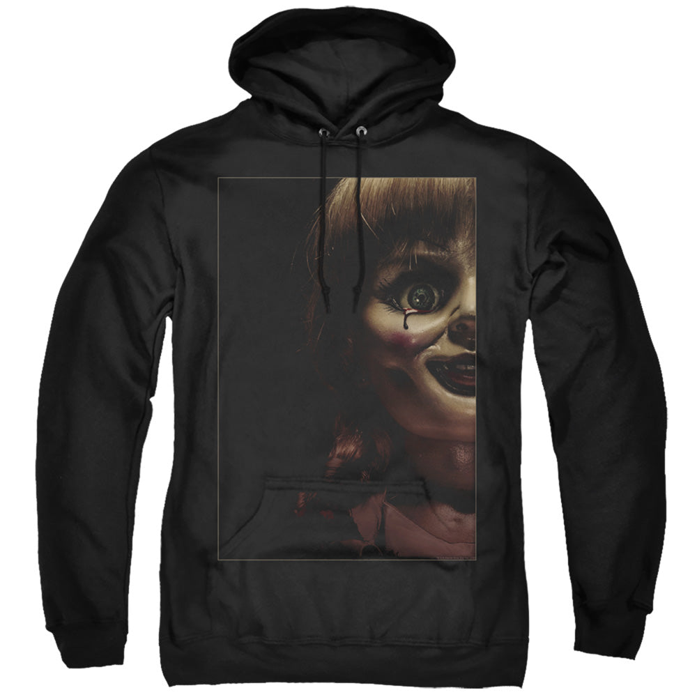Annabelle Doll Tear Mens Hoodie Black Officially Licensed