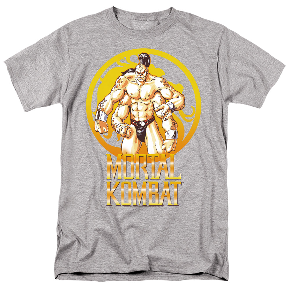 Mortal Kombat Klassic Goro Mens T Shirt Athletic Heather Officially Licensed