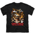 Gremlins 2 Goon Crew Kids Youth T Shirt Black Officially Licensed