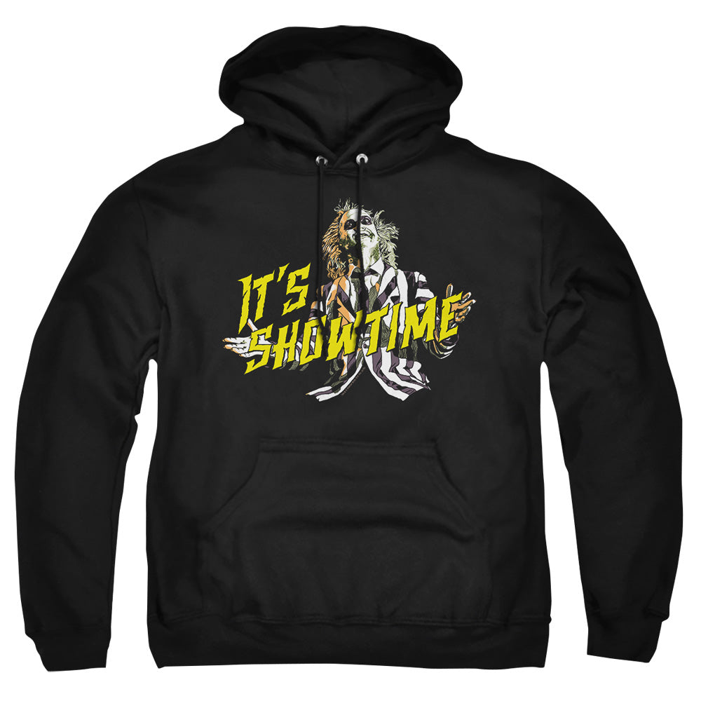 Beetlejuice Showtime Mens Hoodie Black Officially Licensed
