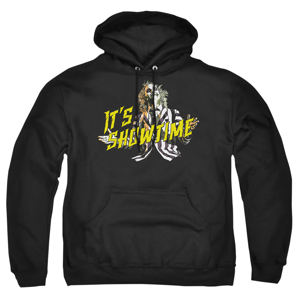 Beetlejuice Showtime Mens Hoodie Black Officially Licensed