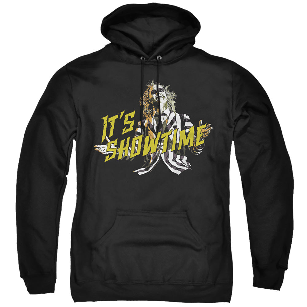 Beetlejuice Showtime Mens Hoodie Black Officially Licensed