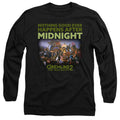 Gremlins 2 After Midnight Mens Long Sleeve Shirt Black Officially Licensed Officially Licensed
