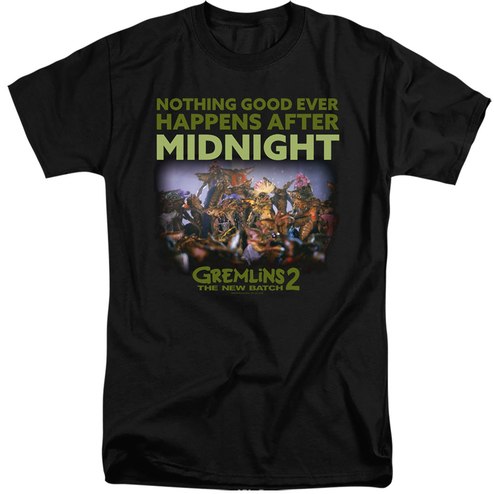 Gremlins 2 After Midnight Mens Tall T Shirt Black Officially Licensed