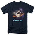 Gremlins Original Poster Mens T Shirt Navy Blue Officially Licensed