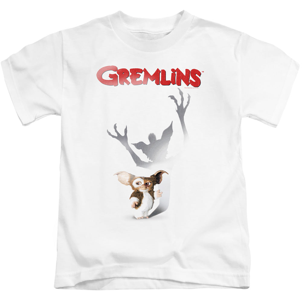 Gremlins Shadow Juvenile Kids Youth T Shirt White Officially Licensed