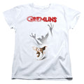 Gremlins Shadow Womens T Shirt White Officially Licensed