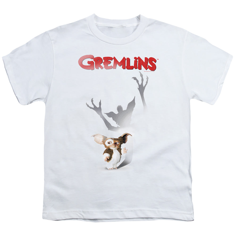 Gremlins Shadow Kids Youth T Shirt White Officially Licensed