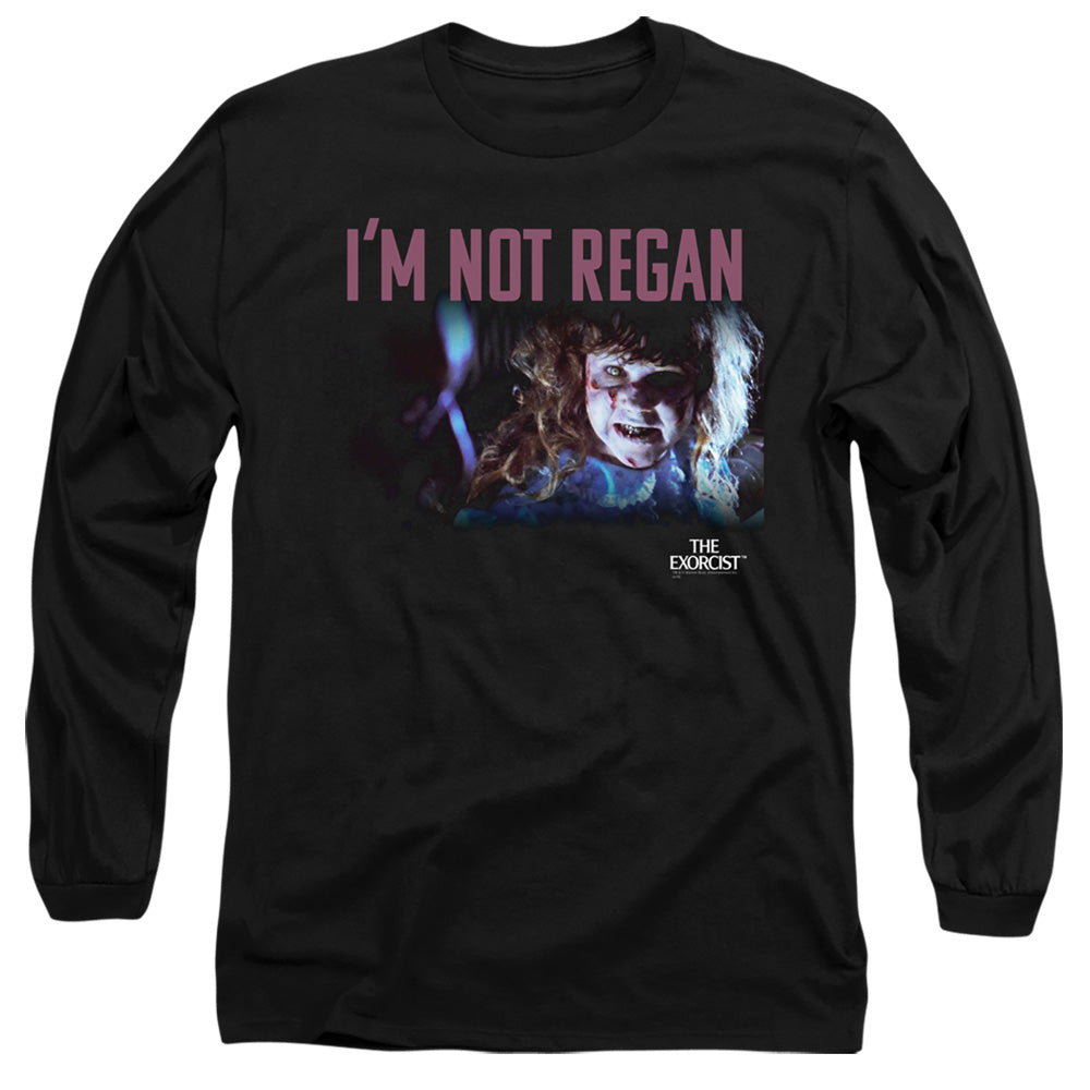 The Exorcist Your Mother Mens Long Sleeve Shirt Black Officially Licensed
