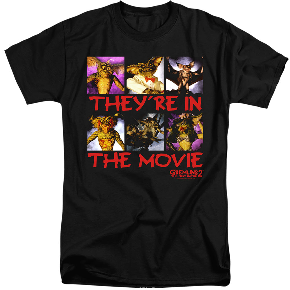 Gremlins 2 In The Movie Mens Tall T Shirt Black Officially Licensed