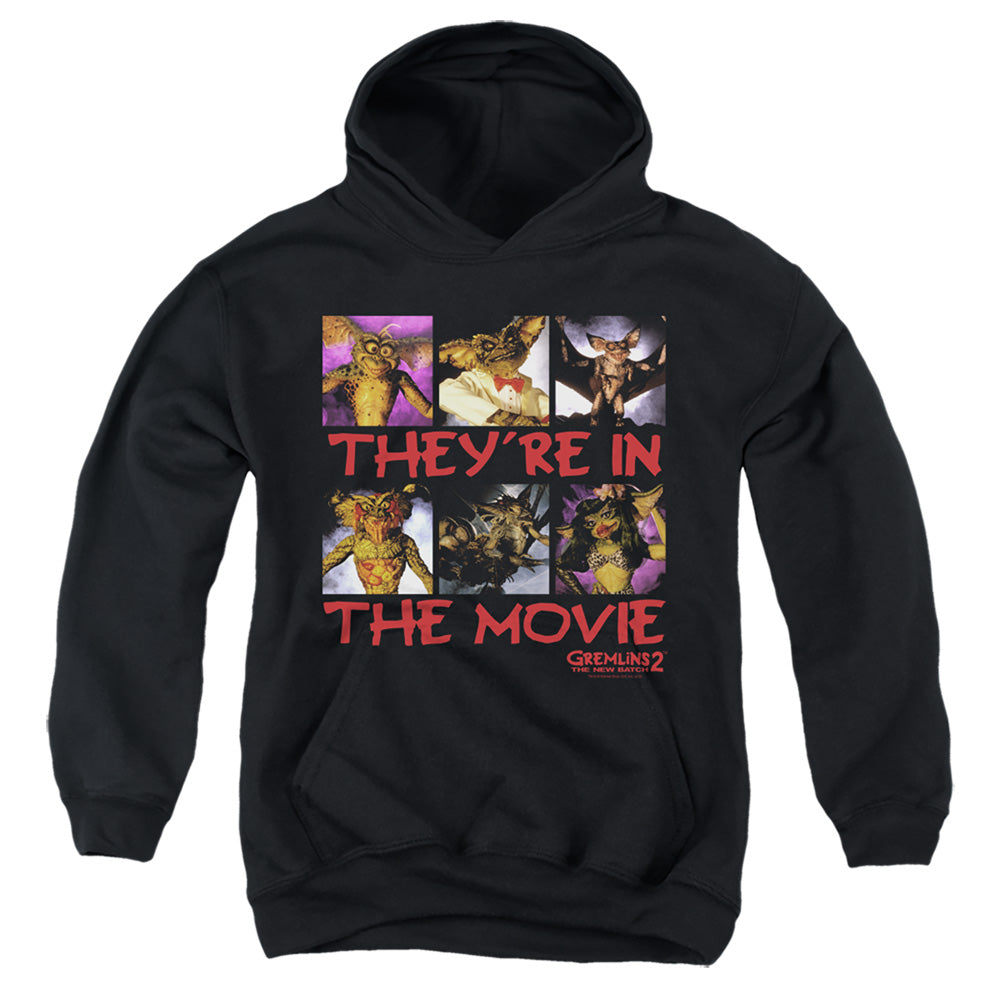 Gremlins 2 In The Movie Kids Youth Hoodie Black Officially Licensed