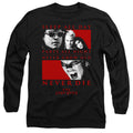 The Lost Boys Never Die Mens Long Sleeve Shirt Black Officially Licensed