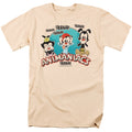 Animaniacs No Evil Mens T Shirt Cream Officially Licensed