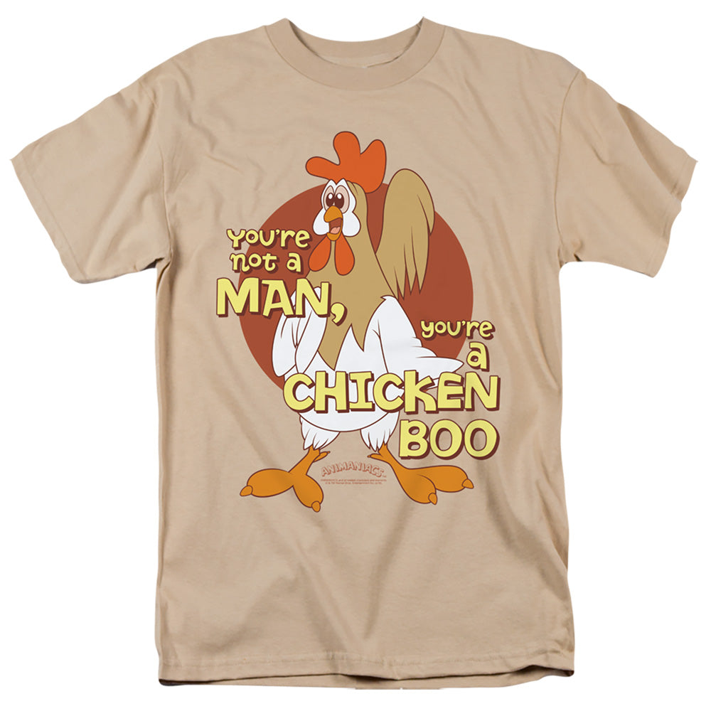 Animaniacs Chicken Boo Mens T Shirt Sand Officially Licensed