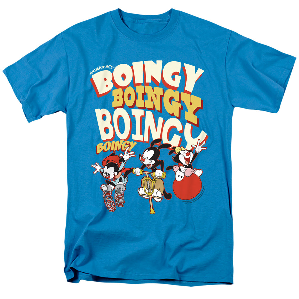 Animaniacs Boingy Mens T Shirt Turquoise Officially Licensed