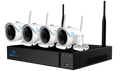 Silarius SIL-4CHNVRWIFI8MPKIT2 AI 4CH 8MP WiFi kit, 4K, 3.6mm lens (NDAA Compliant), 2TB HDD