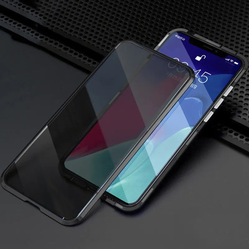 Privacy Screen Protector Case for Samsung Galaxy - Anti-Spy Magnetic Phone Case
